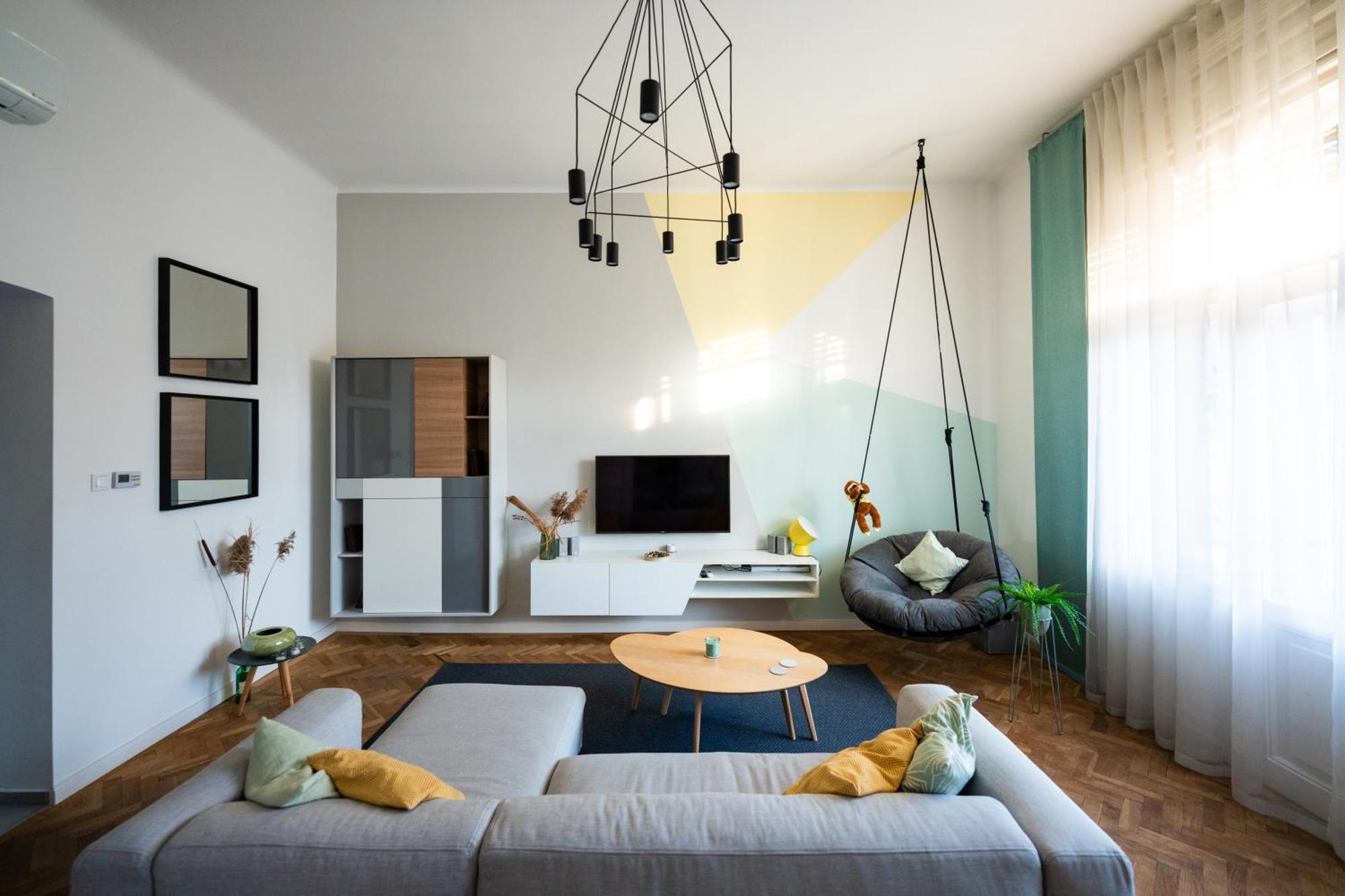 Apartment Modern, Design Lakas A Margit-sziget Mellett
