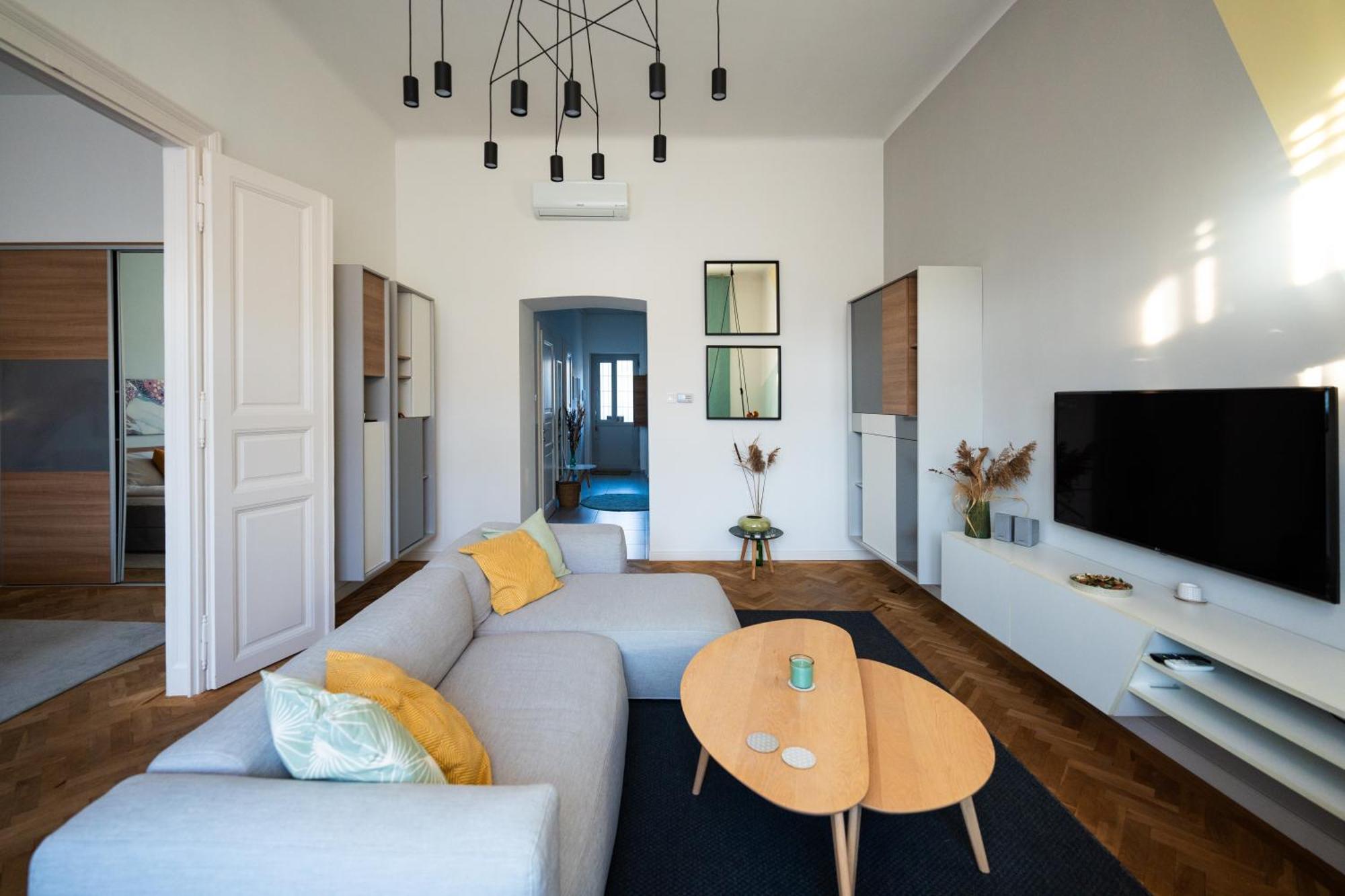 Modern, Design Lakas A Margit-sziget Mellett Apartment *
