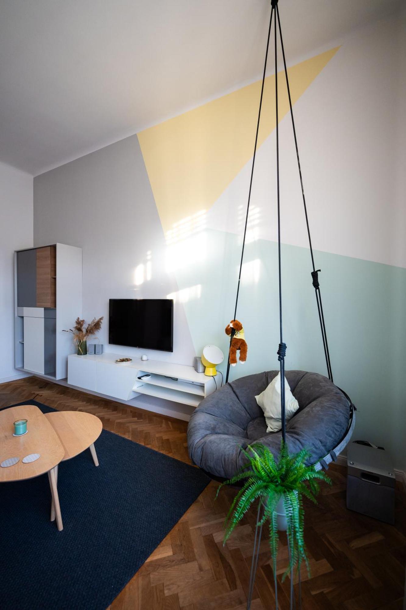 Apartment Modern, Design Lakas A Margit-sziget Mellett