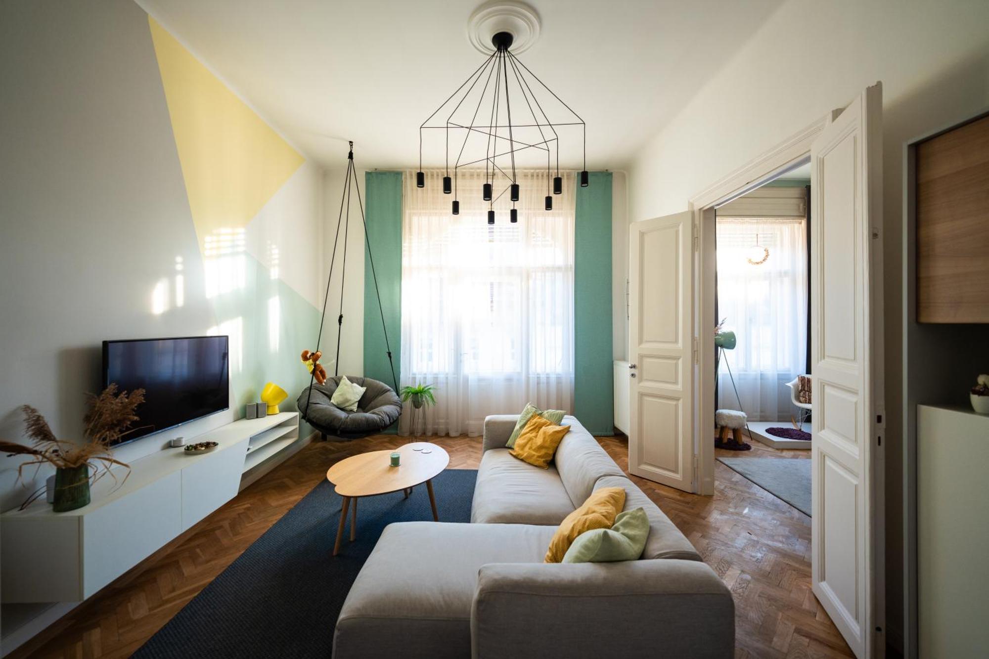 Modern, Design Lakas A Margit-sziget Mellett Apartment *